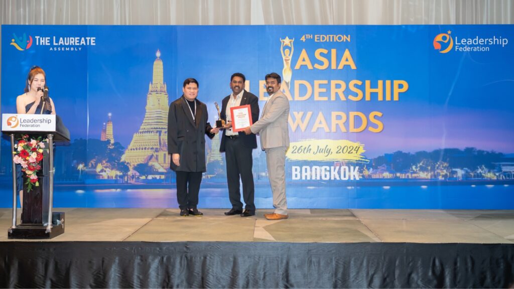 “Rising Star in Digital Transformation” at Asia Leadership Awards 2024